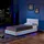 Home Deluxe Asteroid LED 90 x 200 cm weiß