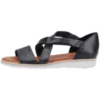 Hush Puppies Damen Gemma Sandalen Espadrilles, Schwarz, 37 EU