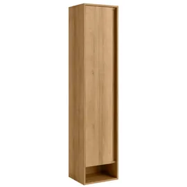 Fackelmann NATURA Hochschrank 38 x 166,5 cm Braun Holz
