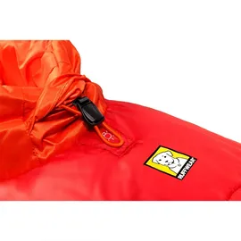 Ruffwear Palisades Sleep Poncho Hundejacke Rot XS