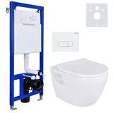 Aloni WC Sitz Softclose Weiß