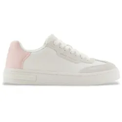 Armani Exchange für Damen. XDX181XV932U609 Weiße Kontrast-Turnschuhe (36), Wohnung, Schnürsenkel, Lässig