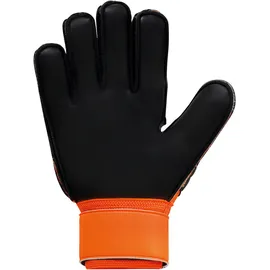 Uhlsport Soft Resist+ Flex Frame Torwarthandschuhe mit Fingerschutz fluo orange/schwarz/weiß 9.5