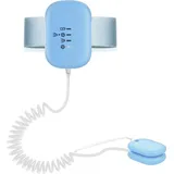 INF Bettnässer Alarm Magnetisch, ABS, 5.75x4x1.25cm, für Senioren & Kinder Blau - Blau