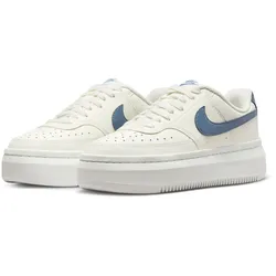 NIKE Court Vision Alta Plateau Sneaker Damen 102 - sail/diffused blue-sail 42