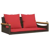 vidaXL Hängebank 109 x 62 x 40 cm Braun