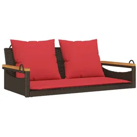 vidaXL Hängebank 109 x 62 x 40 cm Braun