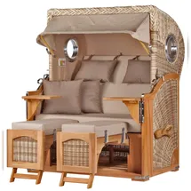 Mr. Deko Ammersee Braun 2-Sitzer Set