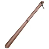 SHUIXIAYUE Professioneller Schuhlöffel aus Walnussholz, flexibel, langer Griff, nützlicher Schuhlöffel, professioneller Schuhlöffel, Heimwerkzeuge, Schwarz, 60 cm, Walnussholz, Einheitsgröße - Einheitsgröße