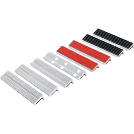 BGS Schraubstock-Schutzbacken-Satz Aluminium 150 mm 8-tlg. grau