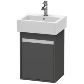 Duravit Waschtischunterschrank 1 Tür 40 x 55 x 32 cm Grau Matt