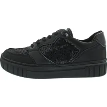 Marco Tozzi Plateau-Sneaker Schwarz Damen 40