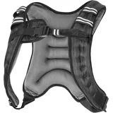 GORILLA SPORTS® Gewichtsweste - 5kg / 8kg / 10kg, mit Gewichten, Unisex, Universalgröße, Verstellbar - Trainingsweste, Laufweste, Weight Vest, Fitnessweste, Weste mit Gewicht, Krafttraining, Laufen