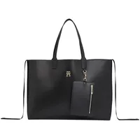 Tommy Hilfiger Shopper Iconic Tommy Tote AW0AW14874 Schwarz