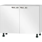 OPTIFIT Spülenschrank Ole weiß