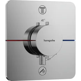 Hansgrohe ShowerSelect Comfort Q Thermostat Unterputz, 2 Verbraucher, Chrom
