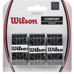Wilson - Profile Overgrip - 3er Packung - schwarz