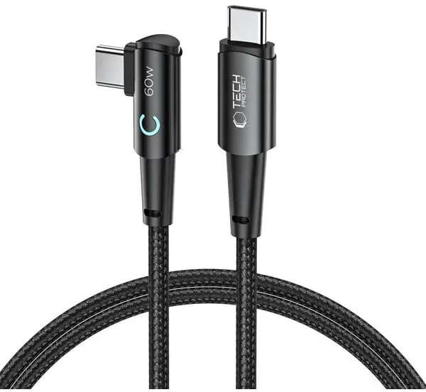UltraBoost L USB-C / USB-C 60W 6A 1m Cable - Grey