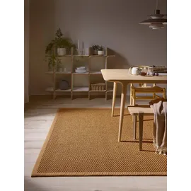 benuta pure Sisalteppich, Beige, Textil, Beton Optik, Rechteckig, 300x400 cm, Gots, für Fußbodenheizung geeignet, Teppiche & Böden, Teppiche