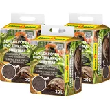 Floragard Schildkröten- und Terrariensubstrat 3 x 20,