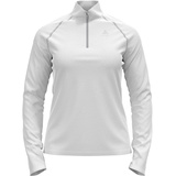 Odlo Damen Langarm Shirt mit Reißverschluss RIGI, white, XL