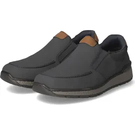 Rieker Herren B9062 Schnürhalbschuhe, blau, 42