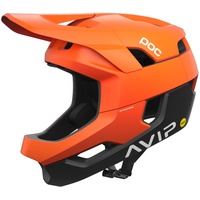 Fullface Helm-Orange-M