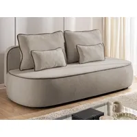 S-Style Kindersofa Vero 210 x 90 x 98 cm Buche massiv braun