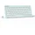 TeckNet Slim Kabellose Tastatur, Deutsches Layout, 78 Tasten Mini Wireless Tastatur mit Nano USB Empfänger für Windows/Chrome OS Smart TV - Grün