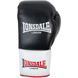Lonsdale Unisex-Adult Campton Equipment, Black/White/Red, 10 oz L