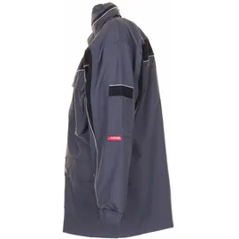 Planam PLALINE Regenjacke Unisex Schiefer/Schwarz L