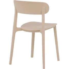 Livetastic Stuhl-2er Set Åstol ca. 50x78.5x52 cm Beige