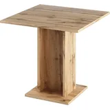 Kondela Esstisch Eugo 79x79 cm - Wotan-Eiche - Naturbelassen