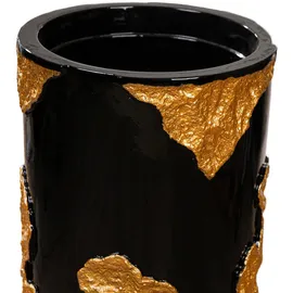 Gilde Famosa 33 x 33 x 33 cm Goldfarben/Schwarz