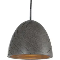 Paco Home Pendelleuchte GRIP, ohne Leuchtmittel, LED, E27, Lampe Für Wohnzimmer Esszimmer Küche, Höhenverstellbar schwarz