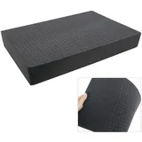HMF 1456-90 Rasterschaumstoff Würfelschaum, 345 x 550 mm Double-Size Koffereinlage Tabletop Höhe: 90 mm