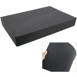HMF 1456-90 Rasterschaumstoff Würfelschaum, 345 x 550 mm Double-Size Koffereinlage Tabletop Höhe: 90 mm