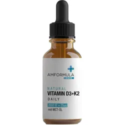 AMSPORT Vitamin D3 + K2 mit MCT-Öl 15ml One Size