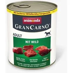 ANIMONDA GranCarno Adult Hund Geschmacksrichtung: Wildfleisch 800g