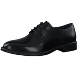 s.Oliver Herren Anzugschuhe aus Leder Oxford, Schwarz (Black), 43