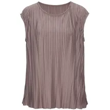 LASCANA Pliseetop Taupe 32/34