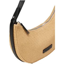 Marc O'Polo Senja Schultertasche Baumwolle Beige/Braun