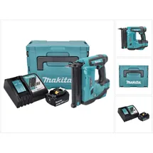 Makita DBN 500 RM1J Akku Stauchkopfnagler 18 V 15-50 mm mit 1x 4,0 Ah Akku + Ladegerät