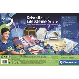 CLEMENTONI Galileo Kristalle und Edelsteine Deluxe