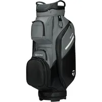 TaylorMade Golf 2026 Deluxe Cartbag, schwarz/grau, schwarz/grau
