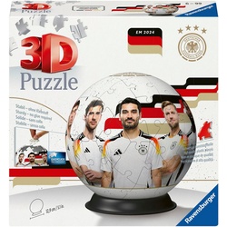 Ravensburger Puzzleball Puzzle-Ball Nationalmannschaft DFB 2024, 72 Puzzleteile, Made in Europe bunt
