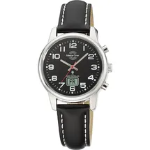 Master Time MTLA-10819-22L Funkuhr Damenuhr 34mm 3ATM