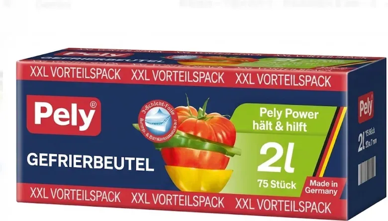 Pely Gefrierbeutel 4l VP 45 Bt