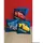 Vervaco Wd Kreuzstichkissen Lightning McQueen Kreuzstickpackung vorgedruckt, Stramin, weiß, 40 x 40 x 0,3 cm