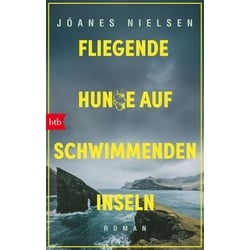 Fliegende Hunde auf schwimmenden Inseln